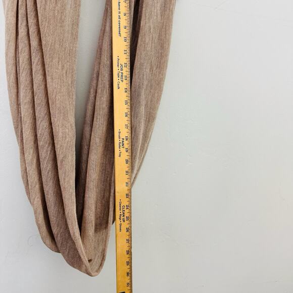 MM Lafluer Brown Will Infinity Scarf Women’s One Size - Picture 2 of 5
